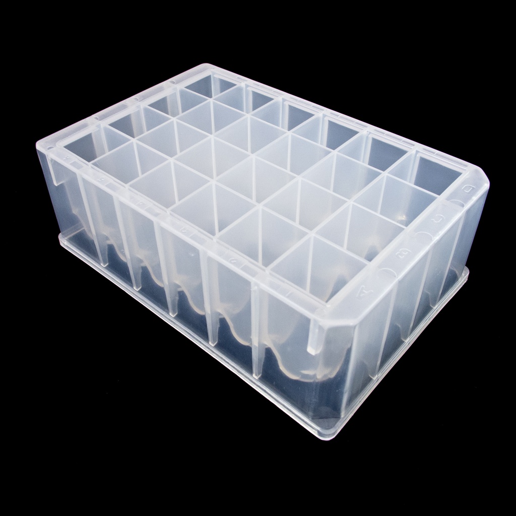 Deep well plade, THOMSON 24 brønds, 10.4 mL, PP, Sterile