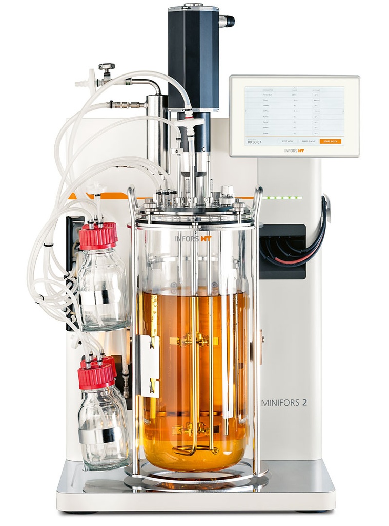 [4881774] Bioreaktor, Minifors 2 - Mikrobiel, op til 6 L