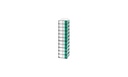 Classic rack kummefryser, TENAK, 50 mm bokse, h:334 x b:140 x d:140 mm, 6 bokse