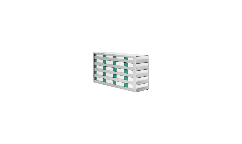 [4921610] Comfort rack m/ udtræk skabsfryser TENAK, 50 mm boks, h:223 x b:140 x d:683 mm, 4 x 5 bokse