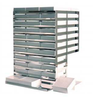 Special rack til ULT U100, 74 bokse, 50 mm