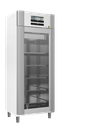Køleskab, GRAM ExGuard ER600W, -2/+20°C, 614L, glasdør, 5 hylder, hvid