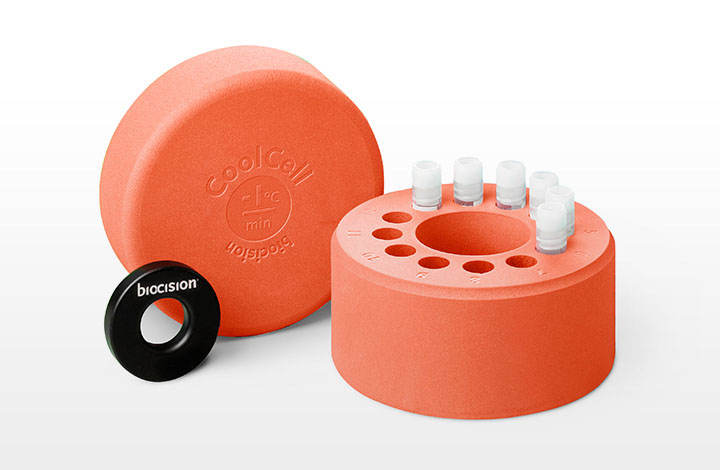 CoolCell LX til indfrysning 12x1,0/2,0 ml kryorør, orange, 1°C/min.