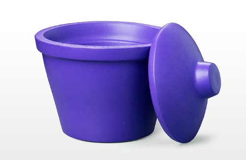 Isspand med låg, rund, Mini, lilla, 1 liter