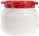 Beholder, UN-godkendt, PE-HD, Ø198x175 mm, 3,6 liter
