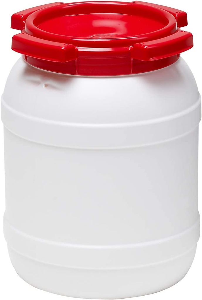 Beholder, UN-godkendt, PE-HD, Ø198x266 mm, 6,4 liter