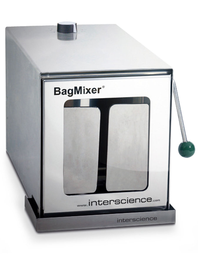 Homogenisator Interscience BagMixer 400 W m/glaslåge, Fast hastighed