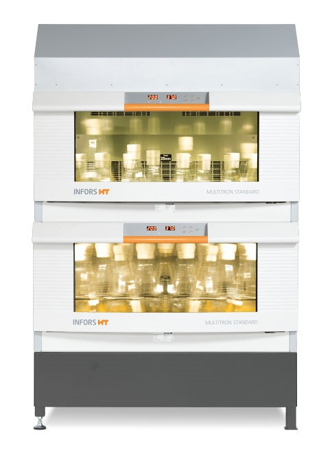 [4951498] Rysteinkubator, Multitron Std. 2 - Dobbelt, Høj base, Ø25 mm