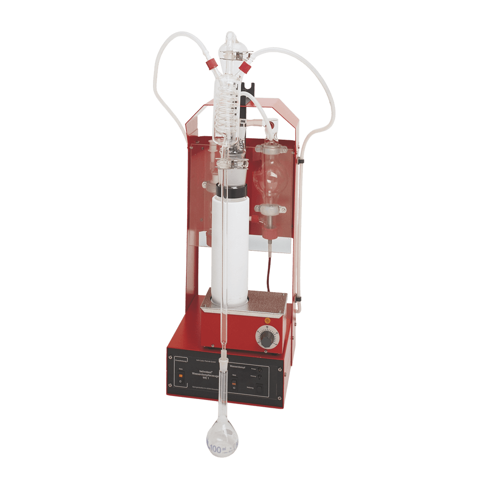 Dampgenerator med prøveglasopvarmning