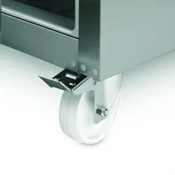 Svinggaffelhjul, GRAM 210/310, 360°, 125 mm, kode 31