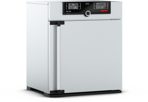 Klimaskab, Memmert HCP105 med fugt, 90°C, 107 liter