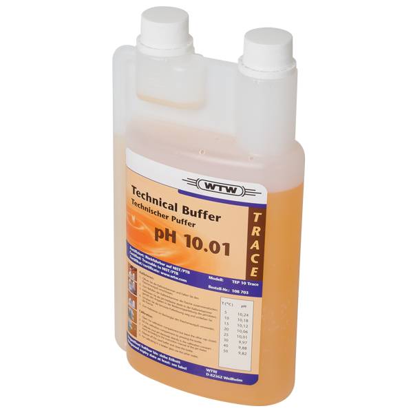Buffer, teknisk, WTW, orange, pH 10,01 ±0,03, 1000 mL