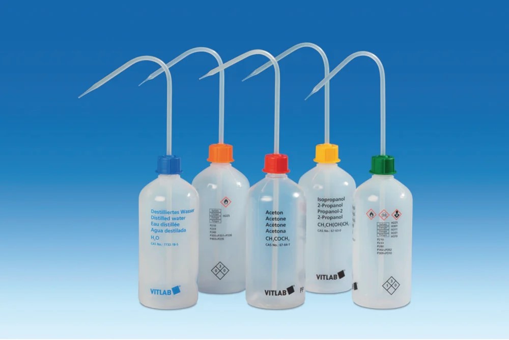 Sprøjteflaske, smal hals, Ethanol, 500 ml