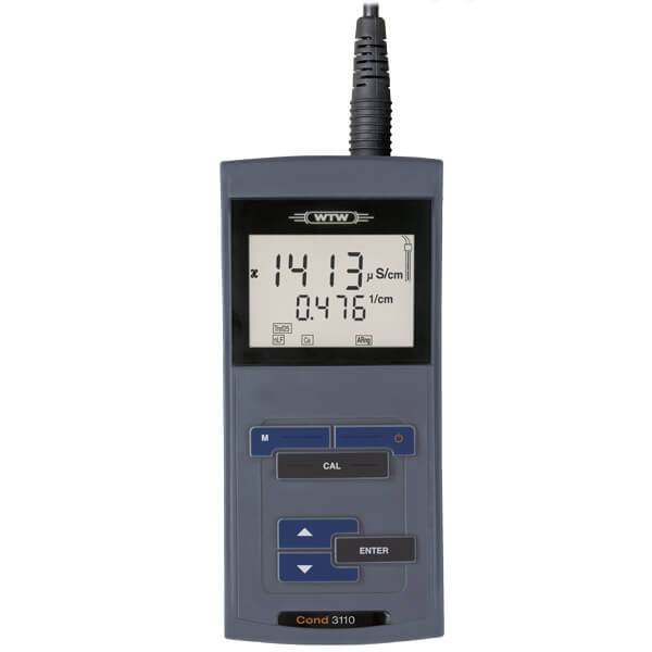 [5167045] Ledningsevnemåler, WTW ProfiLine Cond 3110 Sæt 1, m. kuffert, sensor og tilbehør