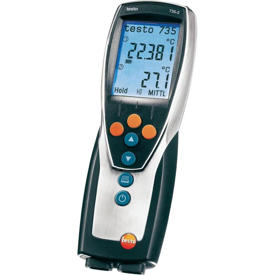 [5168214] Termometer, Testo 735-2, -200-1370°C, m. software