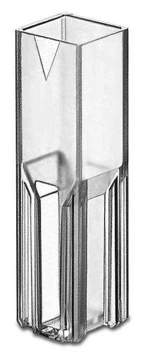 Brand semi-mikro UV-kuvette, 1,5 - 3,0 ml