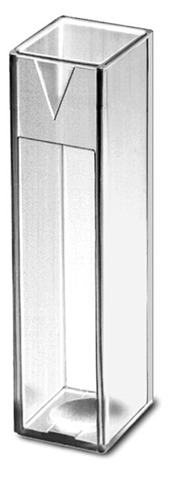 Brand makro UV-kuvette, 2,5 - 4,5 ml