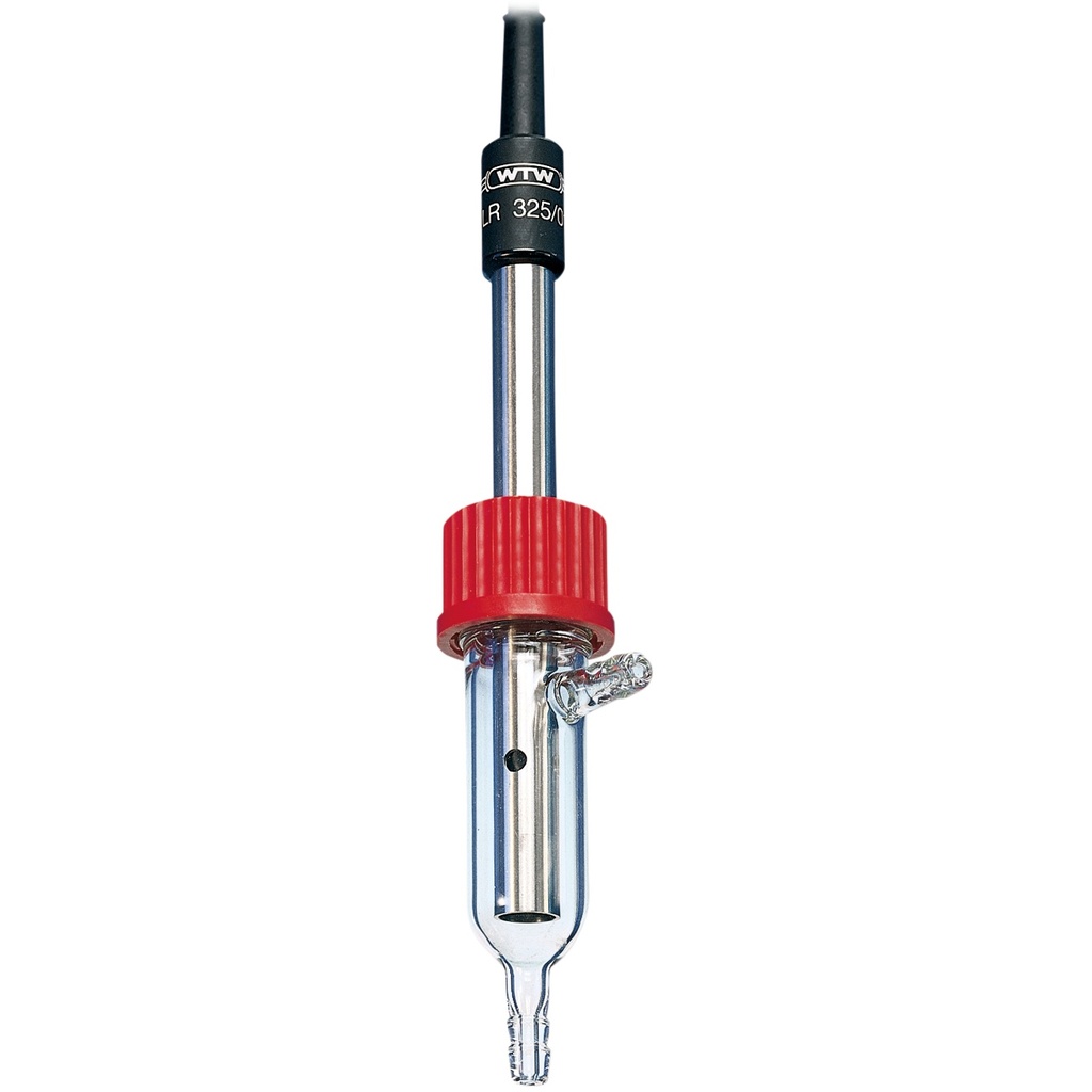 Ledningsevnecelle, WTW LR 325/01, 2 stål, K=0,1 cm-1, NTC, 8-pol-stik 1,5 m