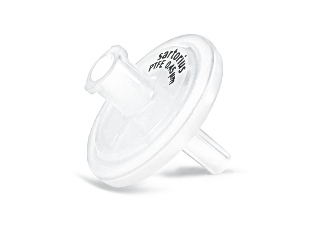 [1471501009] Sprøjtefilter, Sartorius Minisart SRP, PTFE, Ø15 mm, 0,45 µm, LSO, 50 stk