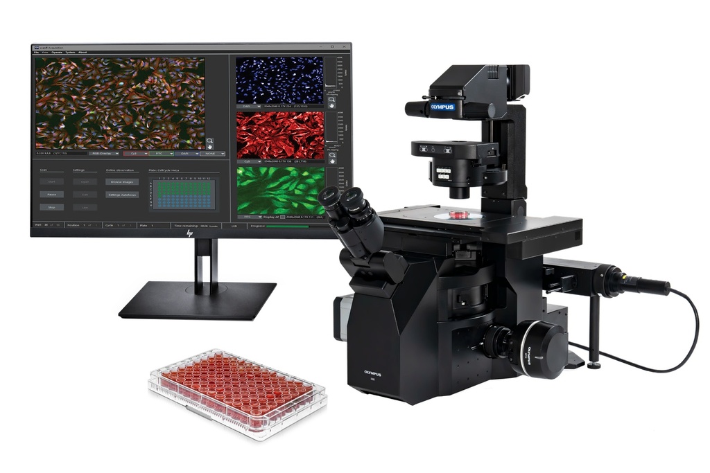 High-Content Screening Station, Olympus IX85 scanR