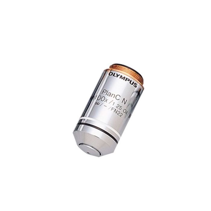 Objektiv, Olympus PLCN100XO/1.25 Plan Achromat C, Olie, 100x, FN22