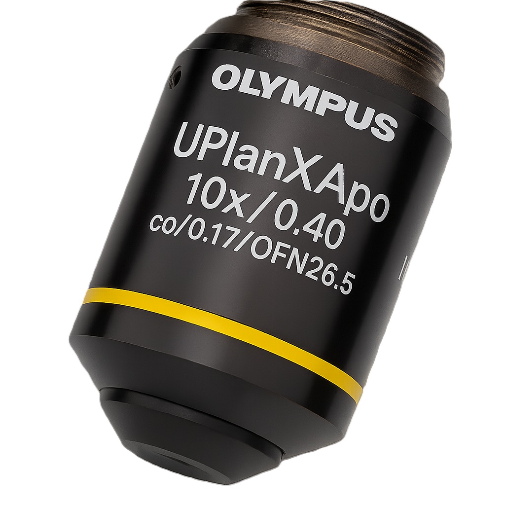 Objektiv, Olympus UPLXAPO10X/0.4, Universal Plan Extended Super Apochromat, 10x, FN26.5