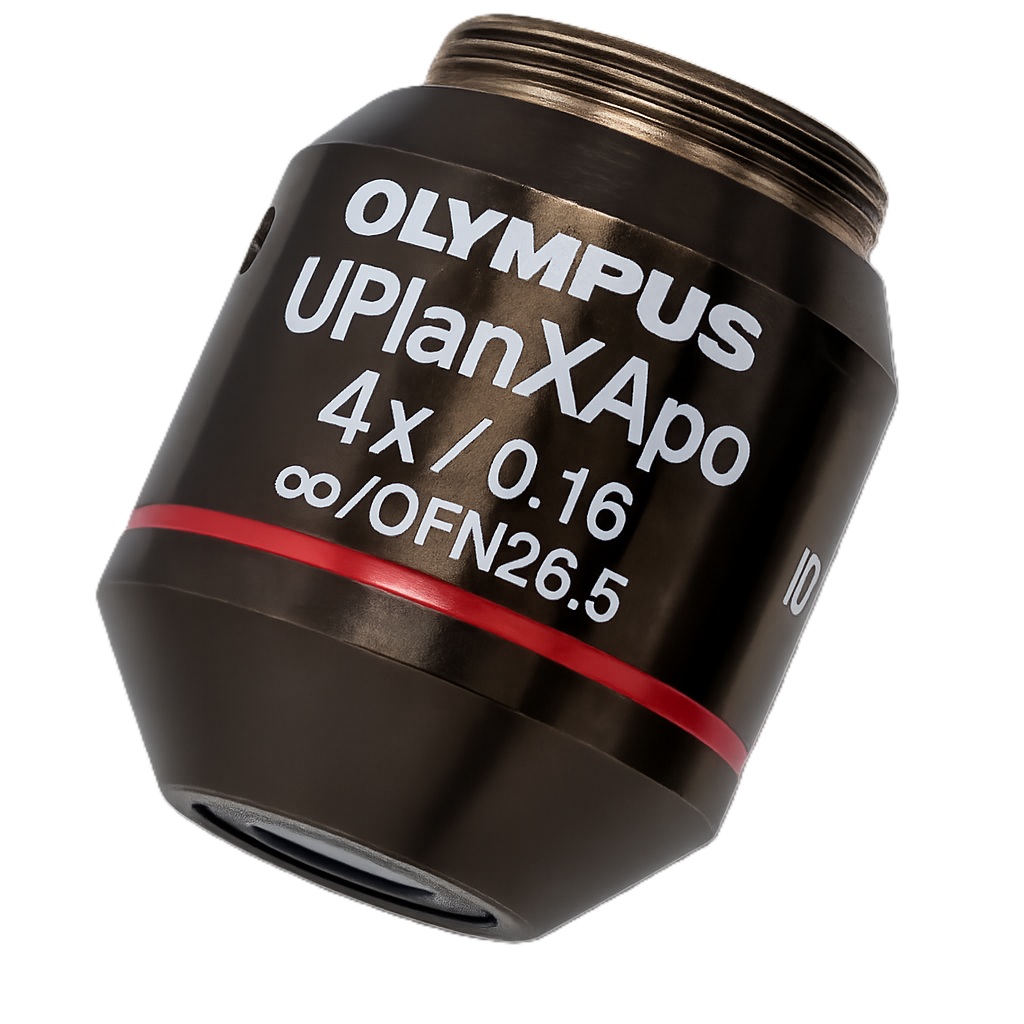 Objektiv, Olympus UPLXAPO4X/0.16 Universal Plan Extended Apochromat, 4x, FN26.5