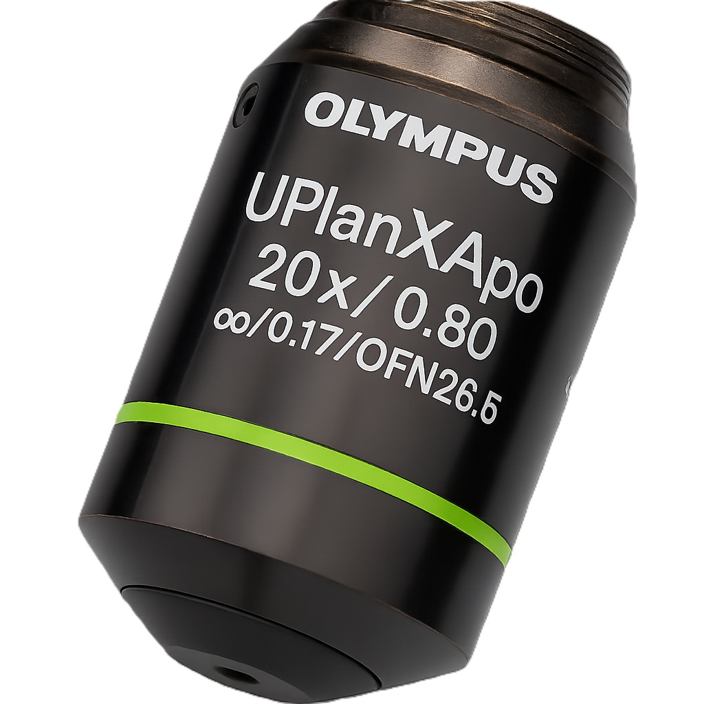 Objektiv, Olympus UPLXAPO20X/0.8 Universal Plan Extended Apochromat, 20x, FN26.5