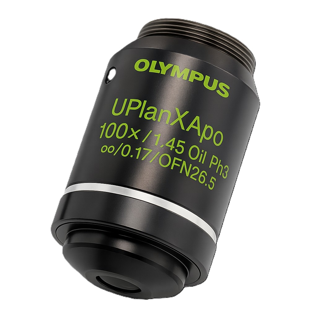 Objektiv, Olympus UPLXAPO100XOPH/1.45 Universal Plan Extended Apochromat Ph, Olie, 100x, FN26.5