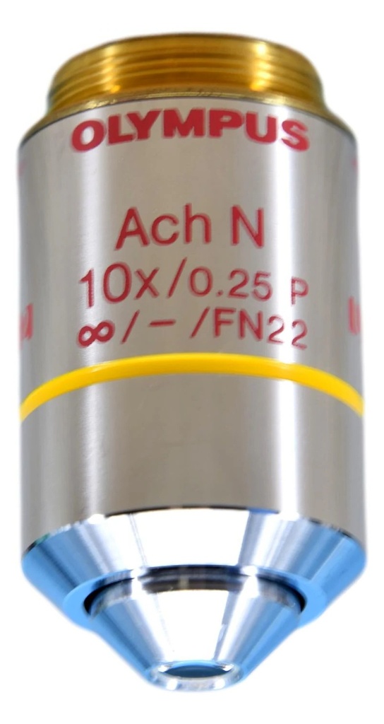 Objektiv, Olympus ACHN10XP/0.25, Strainfree Achromat Pol, 10x, FN22