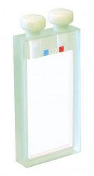 Makro-kuvette,abs.,PTFE-prop, kvarts,10mm, 3500µl
