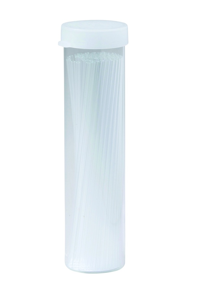 Smeltepunktsrør, 2 ender åbne, Ø1,55 x 80 mm