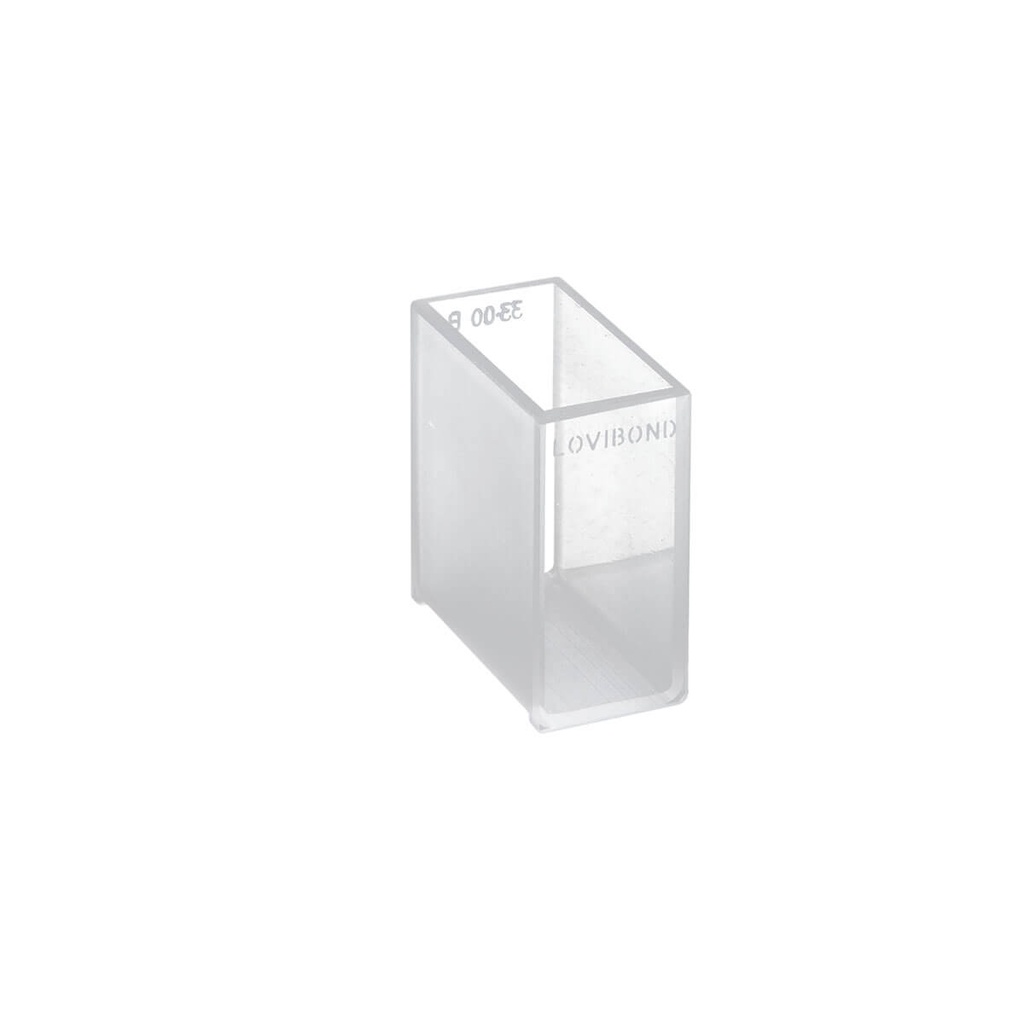 Kuvette, borosilikatglas, Lovibond W600/B/33, 33 mm