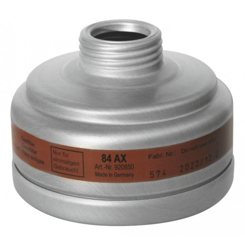 [6200208] Gasfilter, BartelsRieger 84 AX, gevind, beskyttelseskl. AX