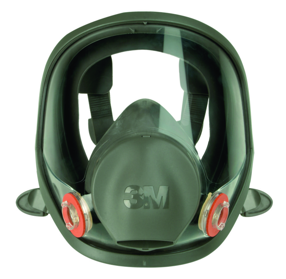 Helmaske, 3M 6800M, silikone, bajonet, str. M