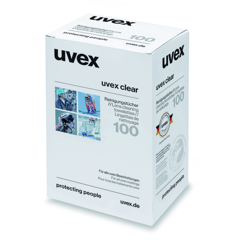 Renseservietter, uvex clear 9963, 100 stk