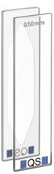 Kuvette, 106-QS, 0,5mm kvarts SUPRASIL®