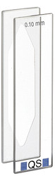 Kuvette, 106-QS, 0,1mm kvarts SUPRASIL®