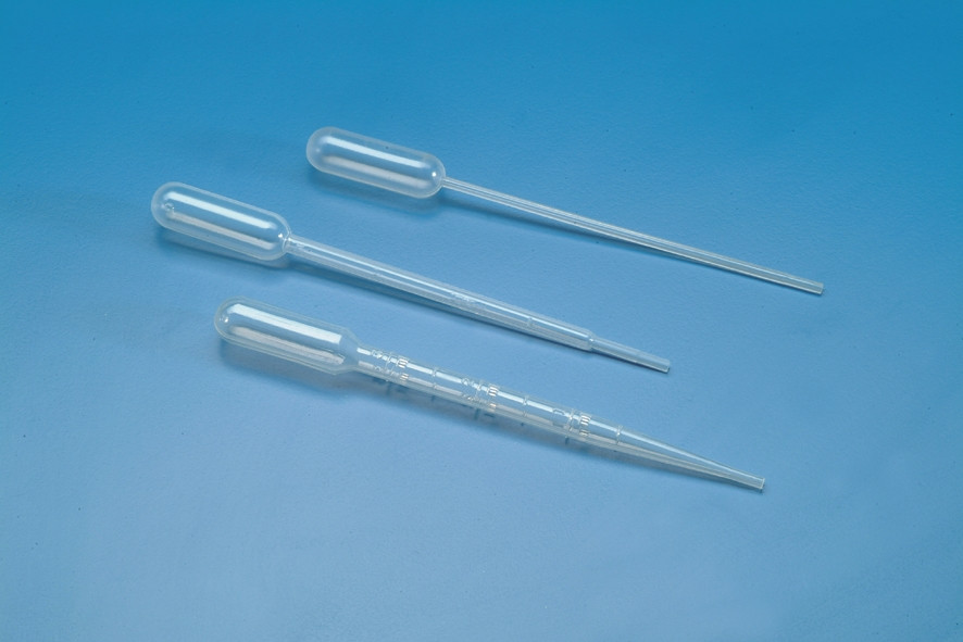 Pasteur pipetter, Kartell, PE, 1 ml, 500 stk.