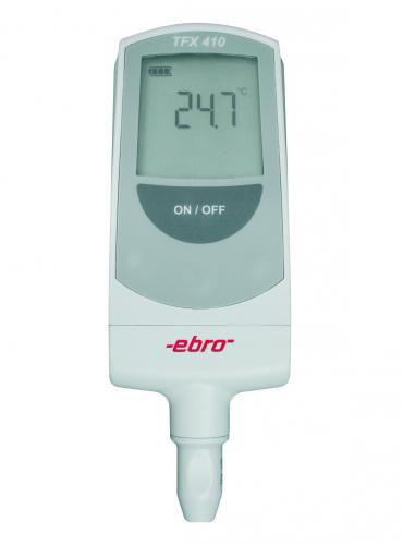 Termometer uden føler, Ebro TFX 410-1, til Pt1000-prober