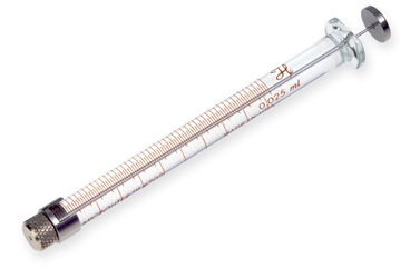 Microlitre syringe 702 RN 25 µl, w/o needle