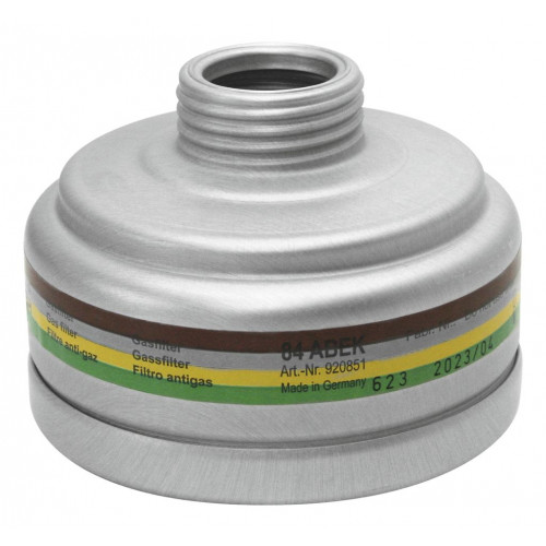 [6224033] Gasfilter, BartelsRieger 84 ABEK, gevind, beskyttelseskl. A2B2E2K2 R D