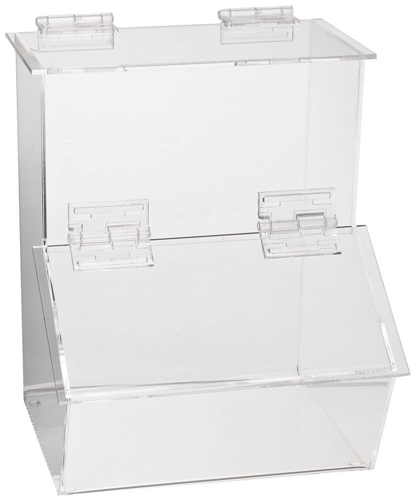 Dispenser til pipettespidser, 2 rum, 139x160x368mm