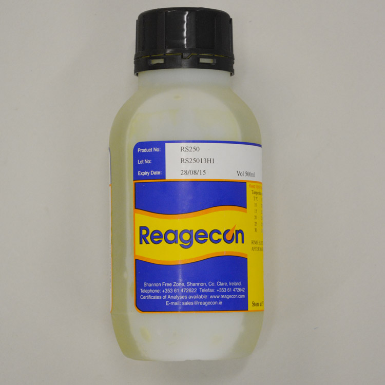 [6225830] Redox-standard (ORP), Reagecon, 250 mV, 25 °C, 500 mL