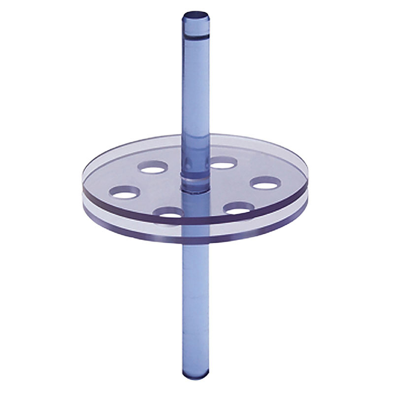 Holder for samtidig vortex af 6 x 1,5 ml mikrorør