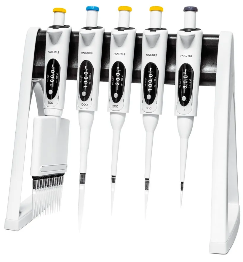 [6234098] Lineært stativ til alle Sartorius pipettemodeller