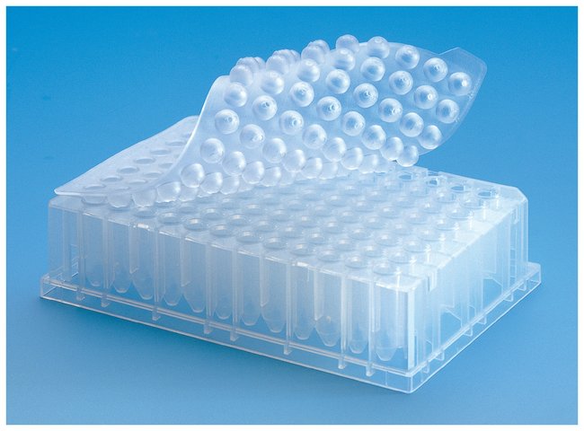 Dækplade for Deep well plade 1,1 ml, usteril