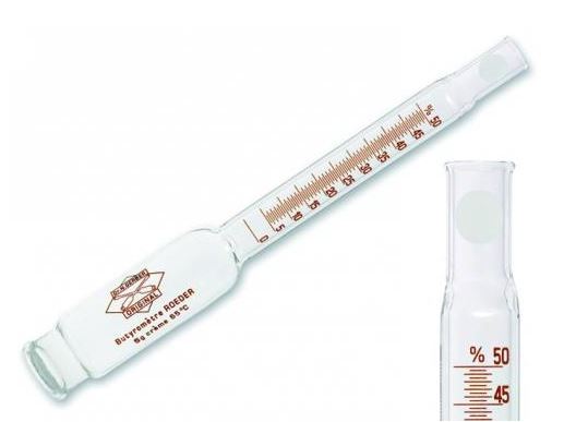 Ostebutyrometer, 0 - 20% fedt : 0,2%