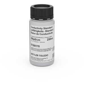 Ledningsevnestandard, Mettler-Toledo, 500 µS/cm, 250 mL