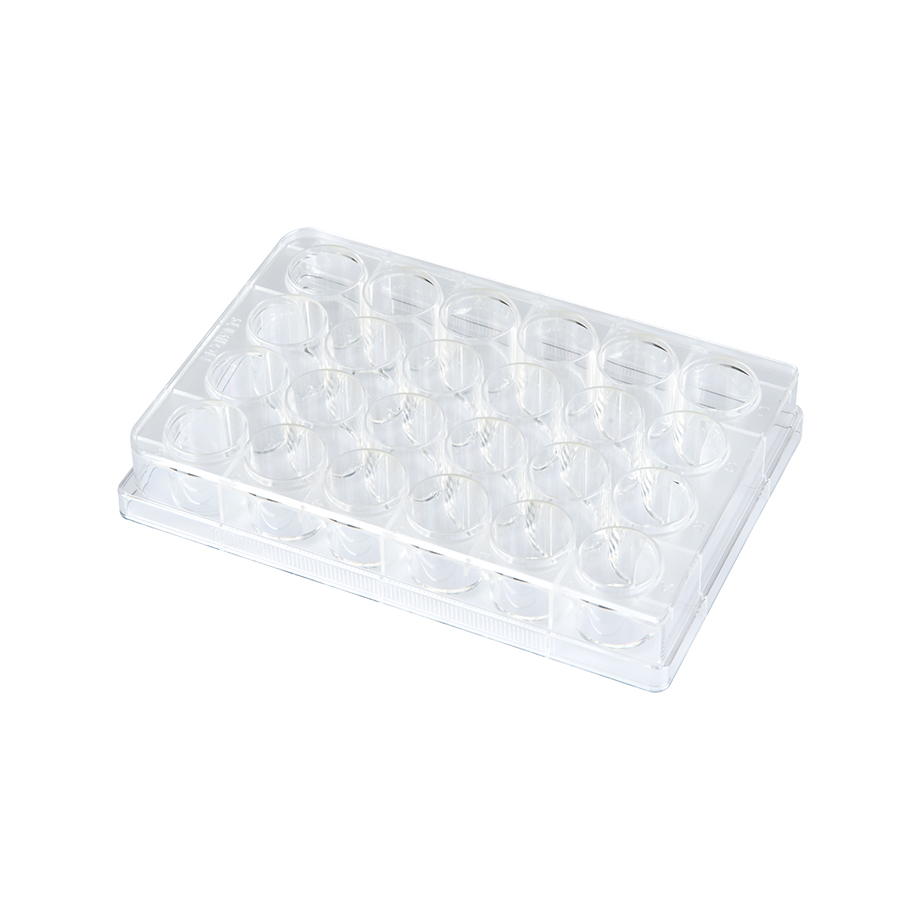 [1479000] 3D-cellekultur / ULA plade, PrimeSurface, 24 brønds, flad bund
